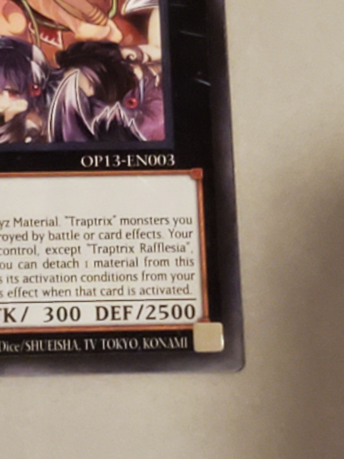 遊戯王 - 【美品】フレシアの蠱惑魔 レリーフ 英語  OP13-EN003 英語版 フレシアの蟲惑魔 レリーフの通販 土日祝休@magi公式