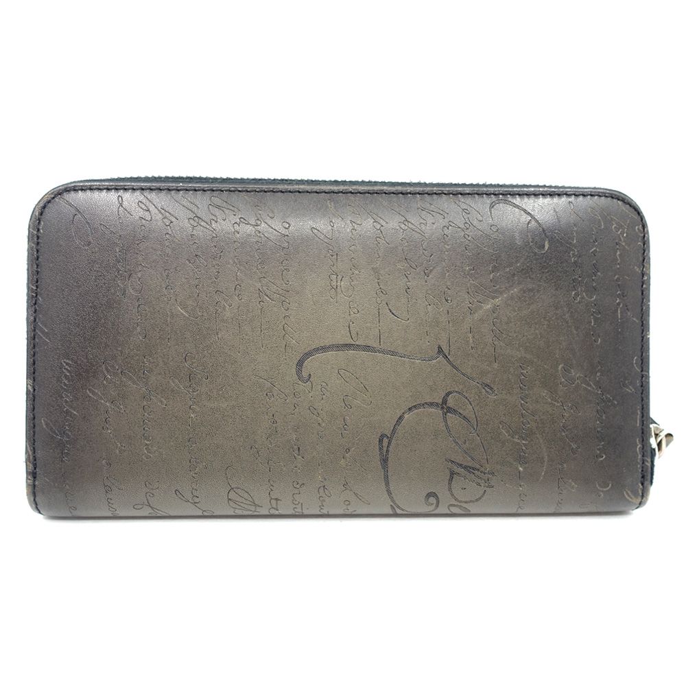 ベルルッティ 長財布 ロングウォレット カリグラフィー ブラウン 70624 BERLUTI ベルルッティ ブラウン 長財布 カリグラフィー ラウンドジップ