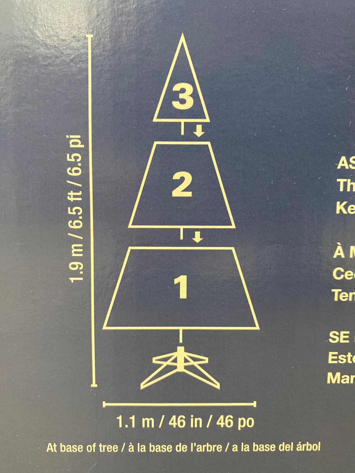 クリスマスツリー 約198cm