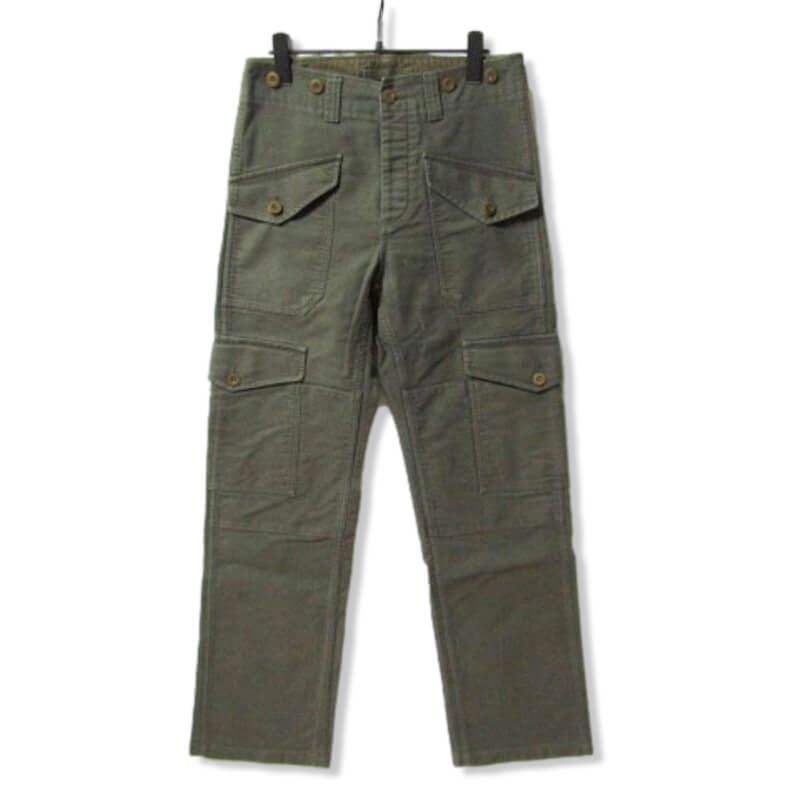 NIGEL CABOURN ナイジェルケーボン ファティーグパンツ 8020000000 BURMA FATIGUE PANT コットン ミリタリー  オリーブ 30 27106707