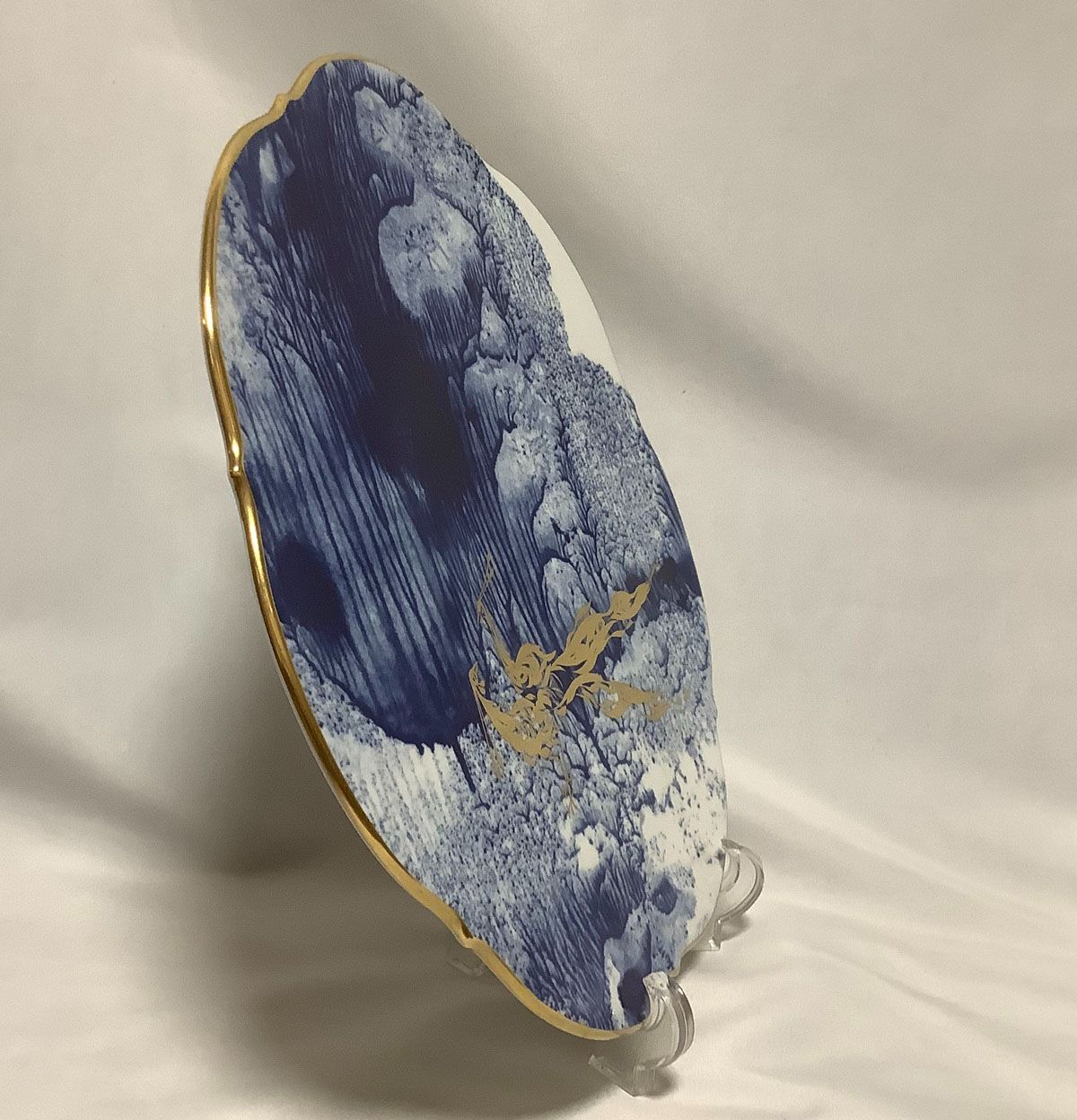 マイセン 1994年 イヤープレート 公園の風景 本物保証】マイセン「公園