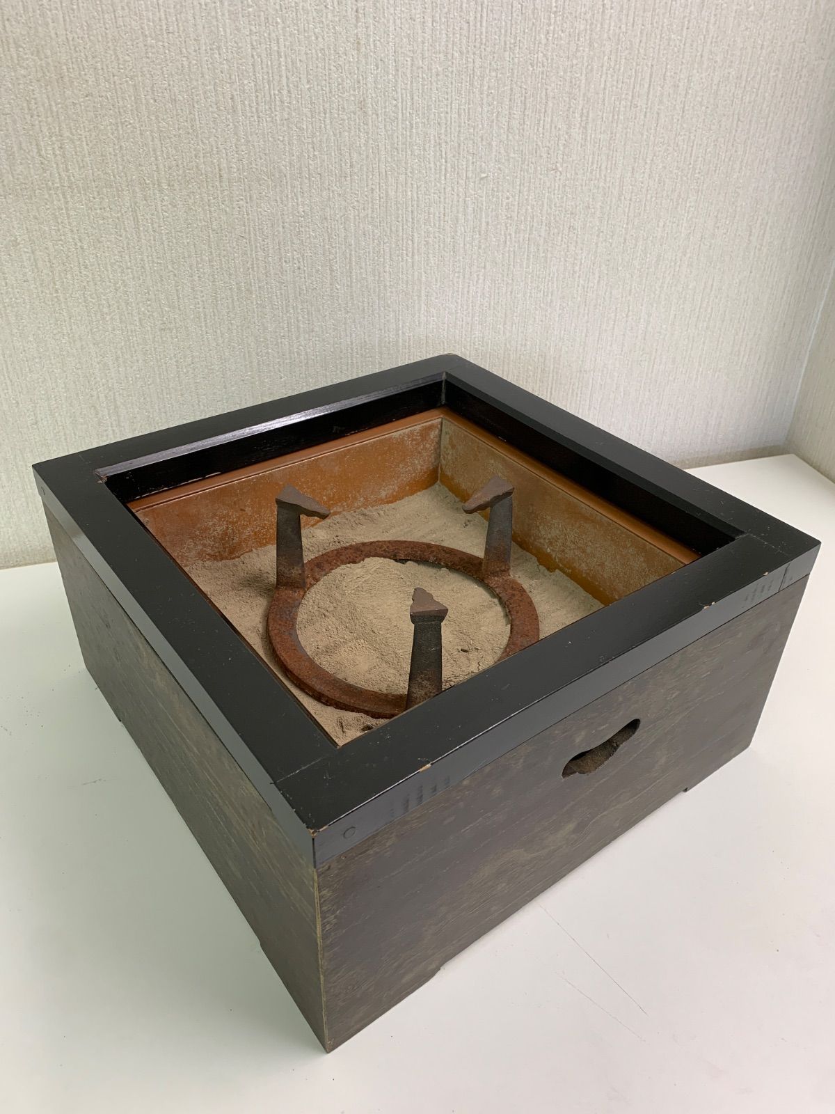 秀峰庵造 木地置炉