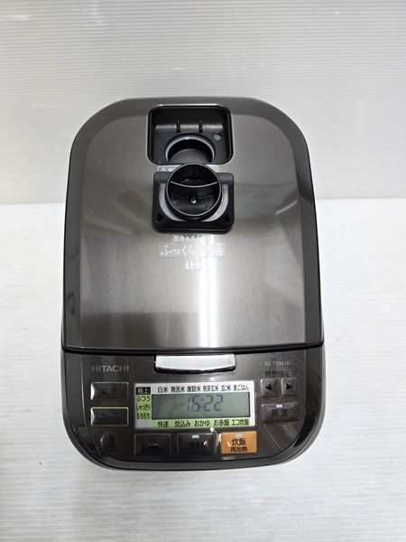 品 日立 HITACHI IH方式 炊飯器 炊飯ジャー 5.5合炊き RZ-TS104M 2021年製 メタリックグレー ○YR-19444○