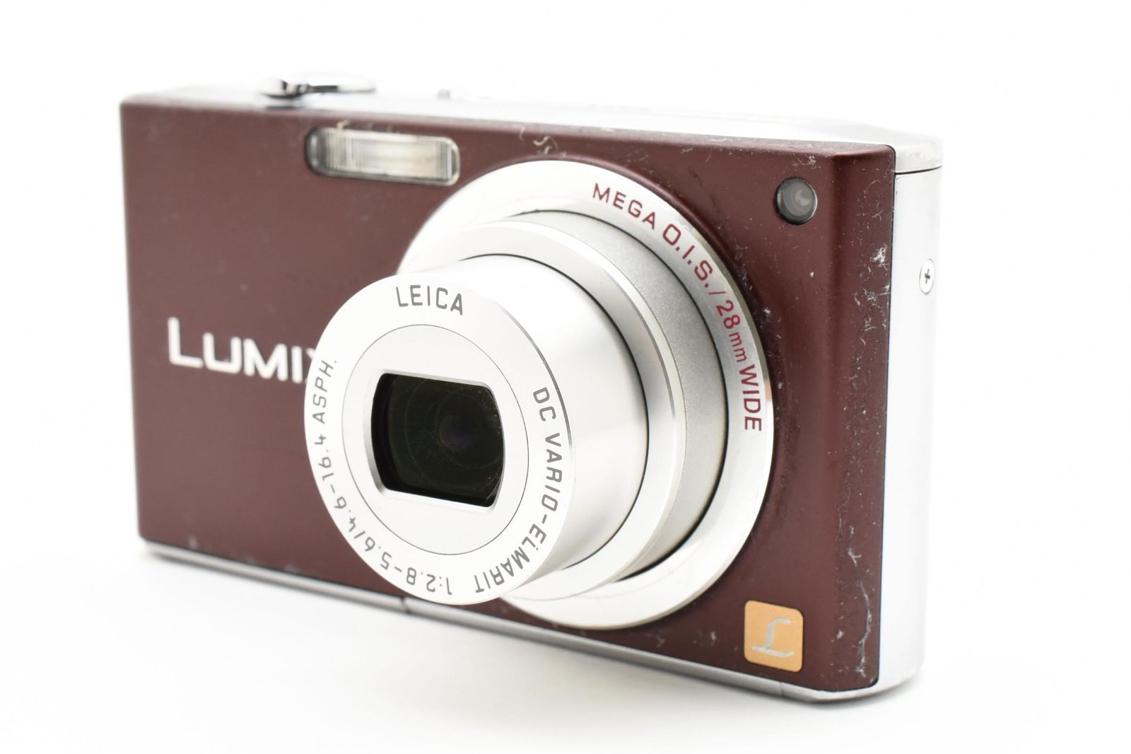 極上美品・動作良好】Panasonic LUMIX DMC-FX33 シルバー コンデジ