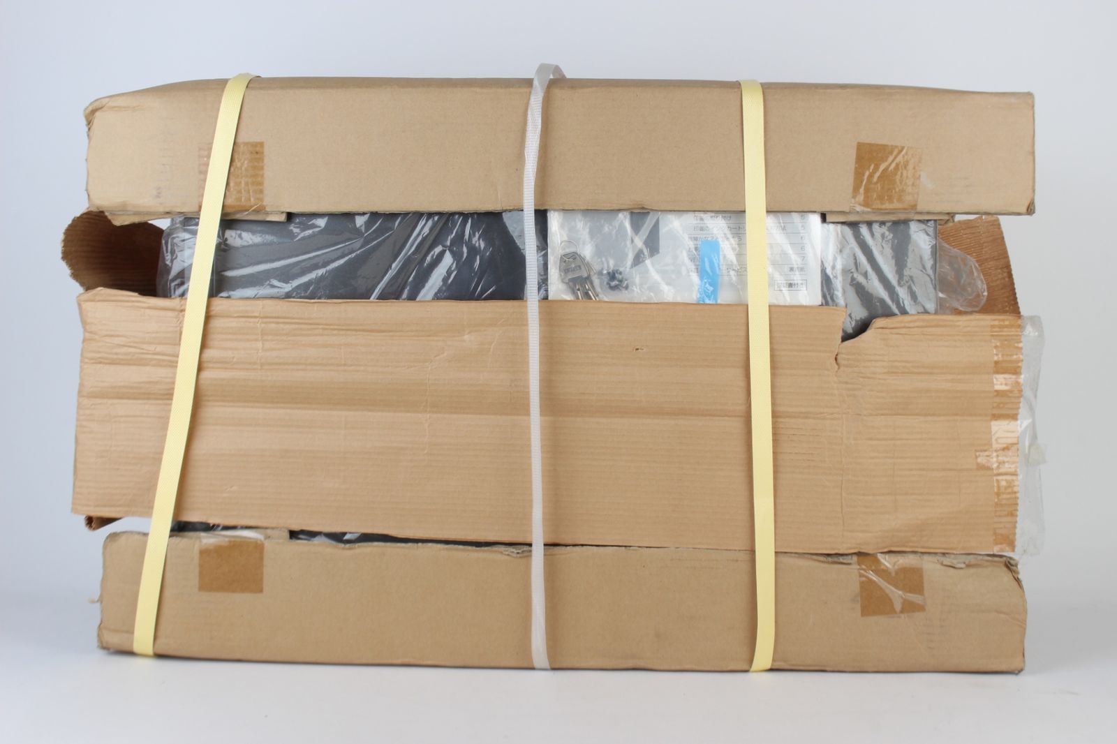 Panasonic 宅配ボックス COMBO スリムタイプ 後出し 左開き エイジングブラウン CTNR4011LMA R2502-153