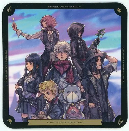 キングダムハーツ　20周年記念カフェ　特典コースター　フルコンプ+オマケ キングダムハーツ 20th コースター