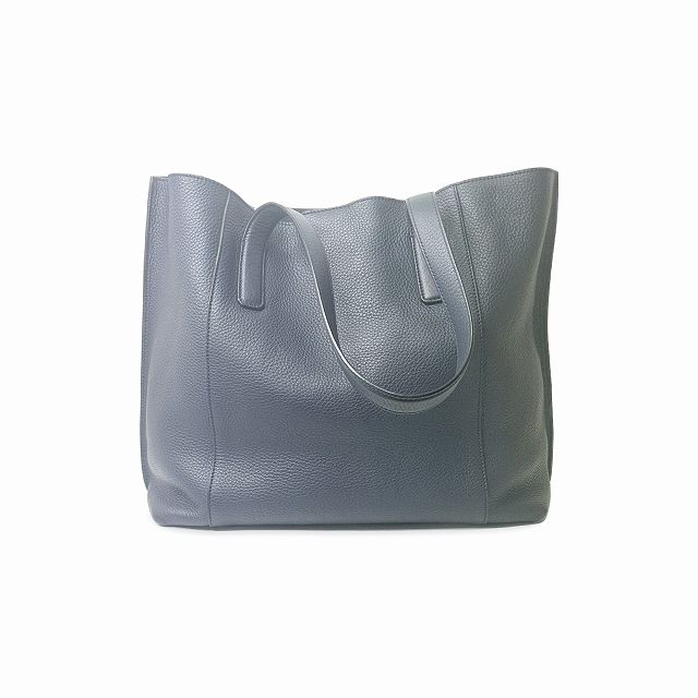 トッズ TOD'S ペーパーバッグ トートバッグ ショルダー ネイビー 日本