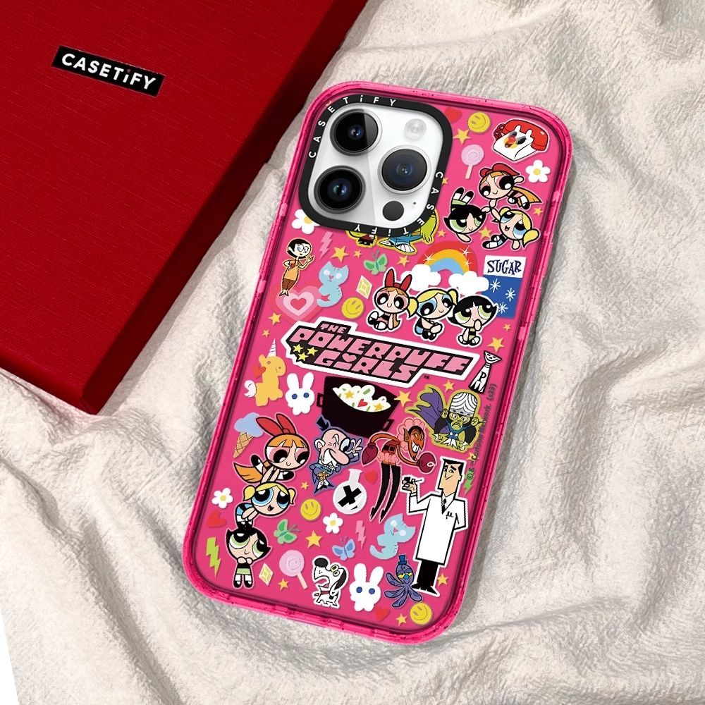 Casetify MacBookケース 極まりない パワパフガールズ