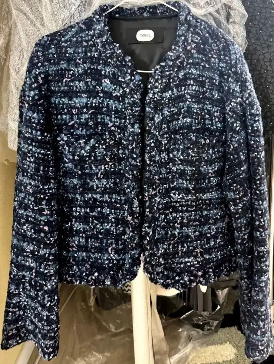 DEWL 듀엘 ツイード レディース ツイードジャケット