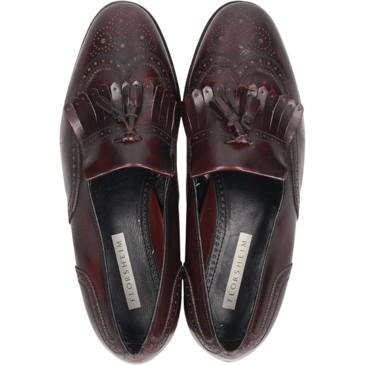 古着 フローシャイム Florsheim キルト タッセルローファー 10 3 E メンズ28.0 cm相当 saa 014364