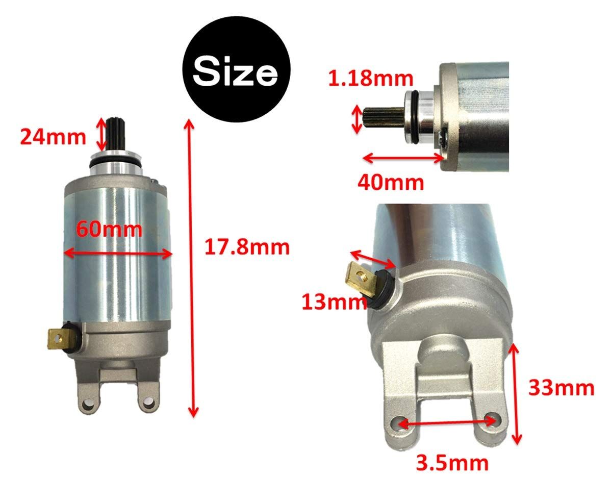 world Imp Motor スズキ 用 スカイウェイブ 250 400 セルモーター スターターモーター 社外品 SUZUKI 用 SKYWAVE  250-CJ41A~CJ46A/400-CK41A~CK43A - メルカリ