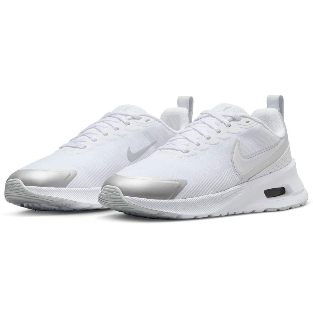 ナイキ エア マックス ニュアクシス W AIR MAX NUAXIS ホワイト|ピュアプラチナム|メタリックシルバー|ホワイト HF1233-101 23.0cm 23.0 cm