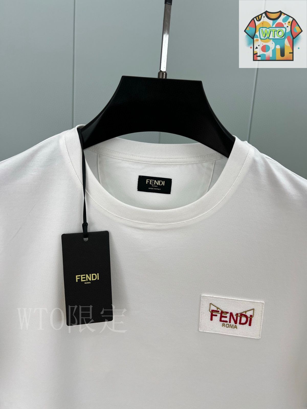 FENDI ROMA フェンディ 半袖Tシャツ　ズッカ　刺繍　44 楽天市場】【20％OFFクーポン!!24時間限定】フェンディ FENDI