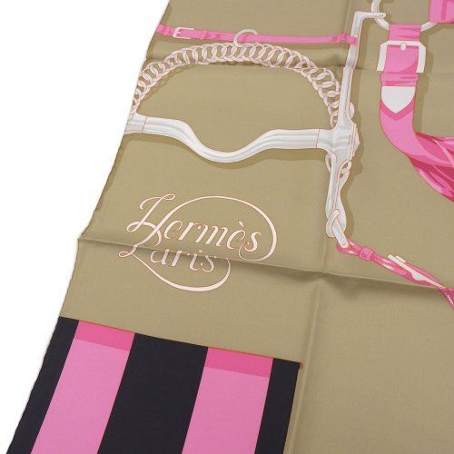 8791) 【エルメス】 HERMES カレ90 大調教術 Grand Manege(detail