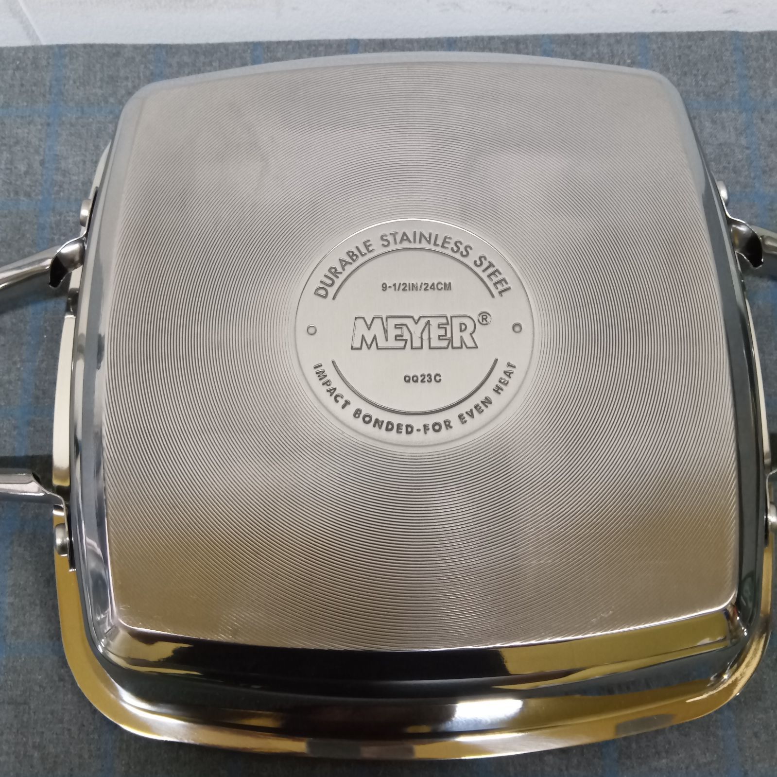 MEYER ステンレススチール グリルパン マイヤー グリルパン」の人気