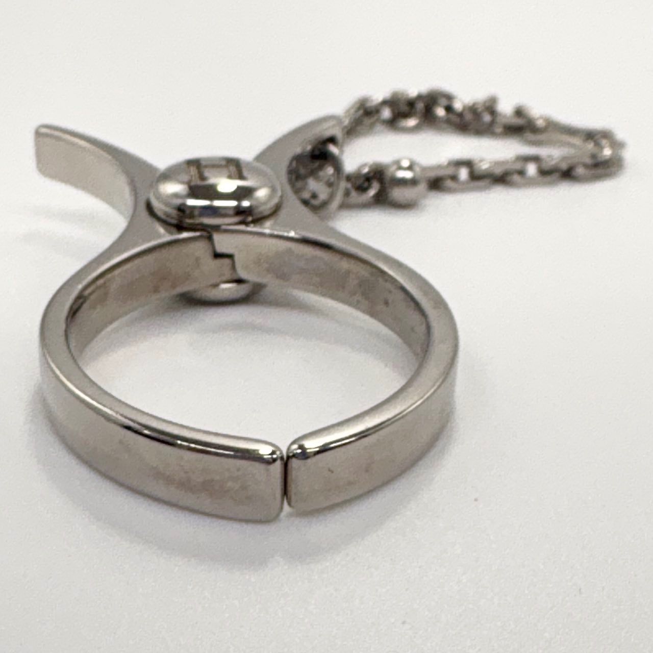 極美品❣️HERMES エルメス グローブホルダー チャーム シルバー 未使用品 極美品❣️HERMES エルメス グローブホルダー チャーム シルバー