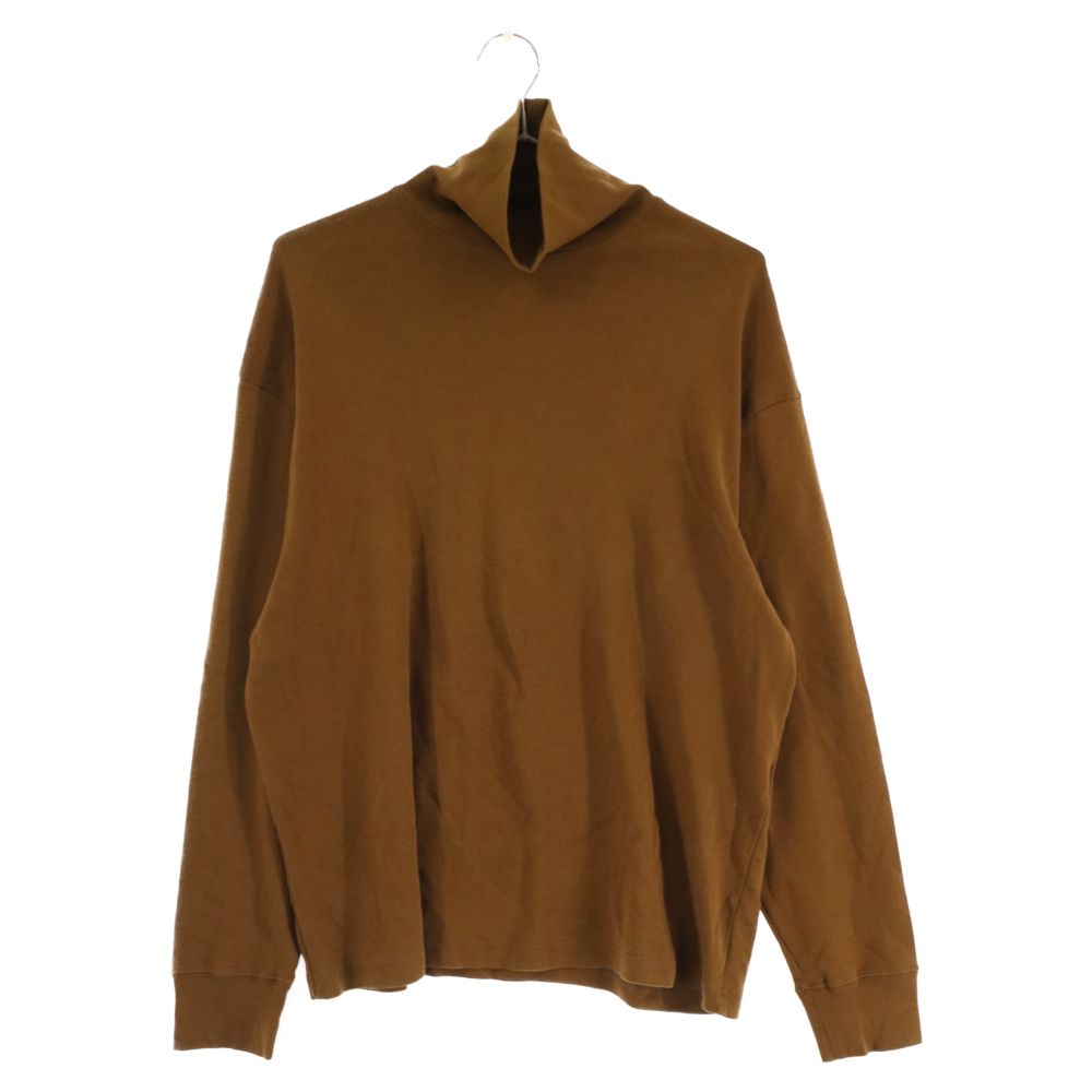 LEMAIRE (ルメール) タートルネック ロングスリーブ Tシャツ ブラウン