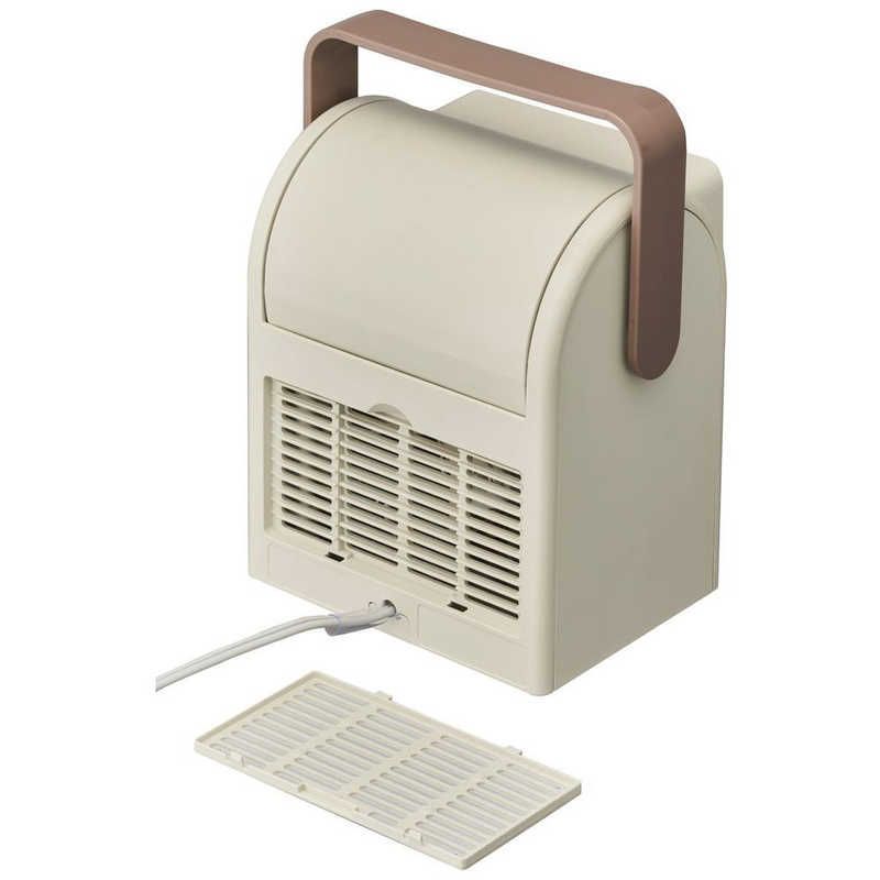 未開梱 ドウシシャ 上を向く大風量セラミックヒーターPocaraSwing 首振り機能 アイボリー CHY-081IV