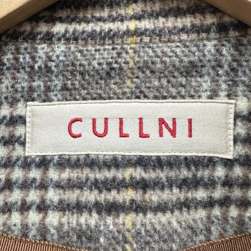 CULLNI クルニ コート ウール チェック チェスター タイロッケン コート 19-AW-033