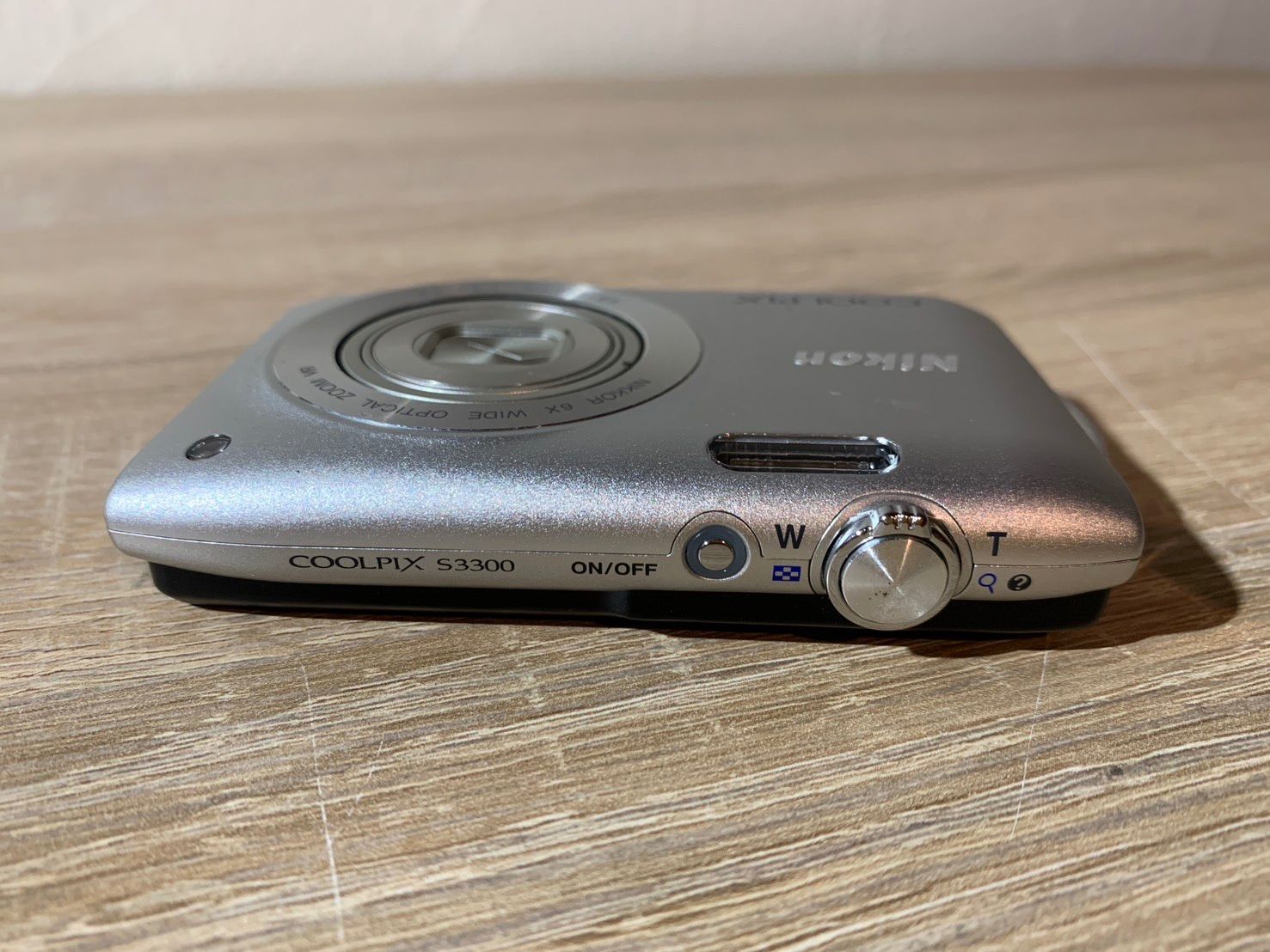 6094 Nikon COOLPIX S3300 シルバー デジカメ - メルカリ