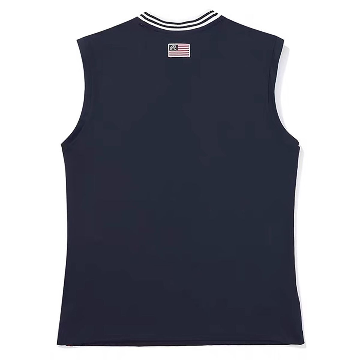 Malbon ゴルフウェア 翻領ノースリーブ 白 夏用 美品☘️ 楽天市場