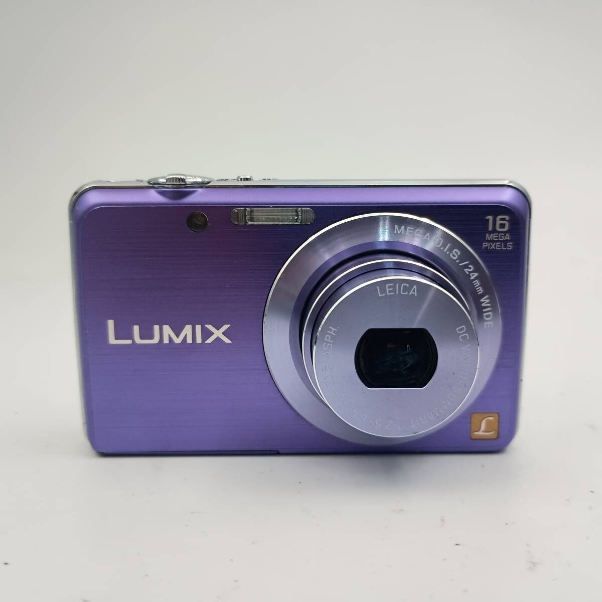 Panasonic LUMIX DMC-FH8 Purple コンパクトデジタルカメラ 紫