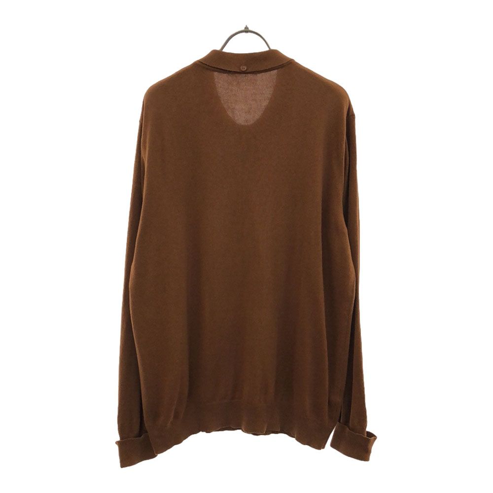 FRED PERRY ブラウンニットポロシャツ