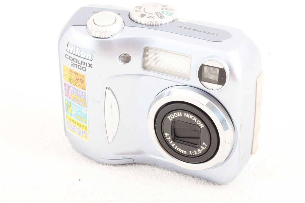 Nikon ニコン coolpix 2100 コンパクトデジタルカメラ コンデジ 美品 Nikon ニコン COOLPIX 2100 コンデジ 200万画素 - メルカリ