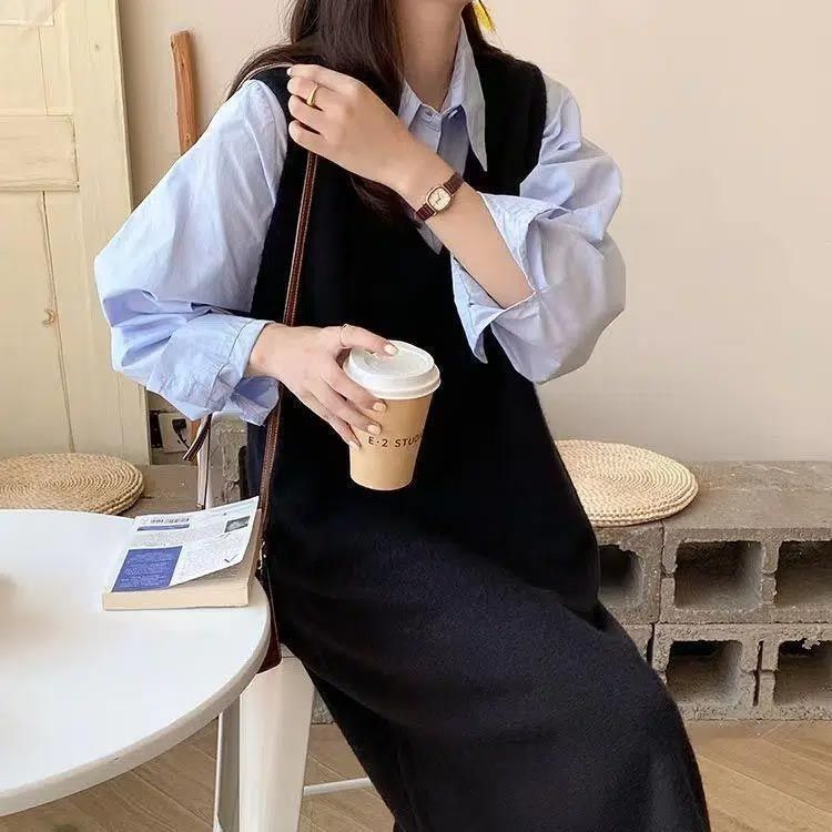 楽天市場】 冬 ワンピース 秋 L ジャンパースカート ノースリーブ