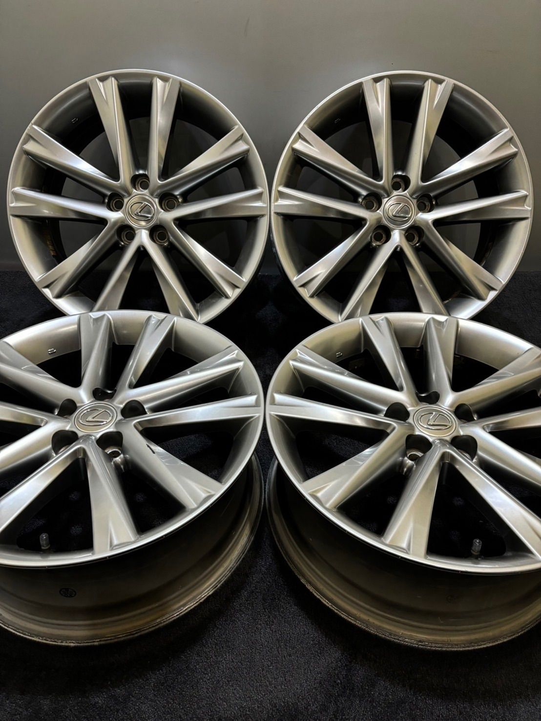 ☆レクサス 10系 RX 450h ハイグロス 純正 19インチ 7.5J +35 114.3 5H