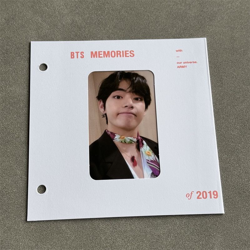 BTS Memories 2019 Blu-ray テヒョン テテ トレカ 台紙付き