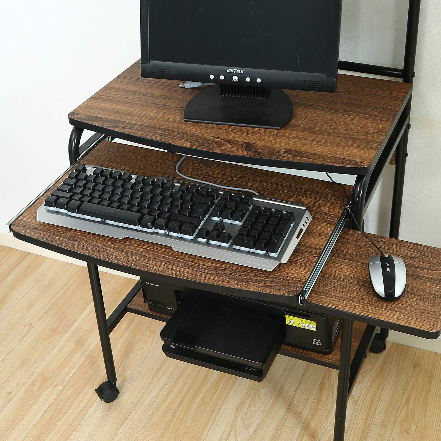 キーボードトレー付き