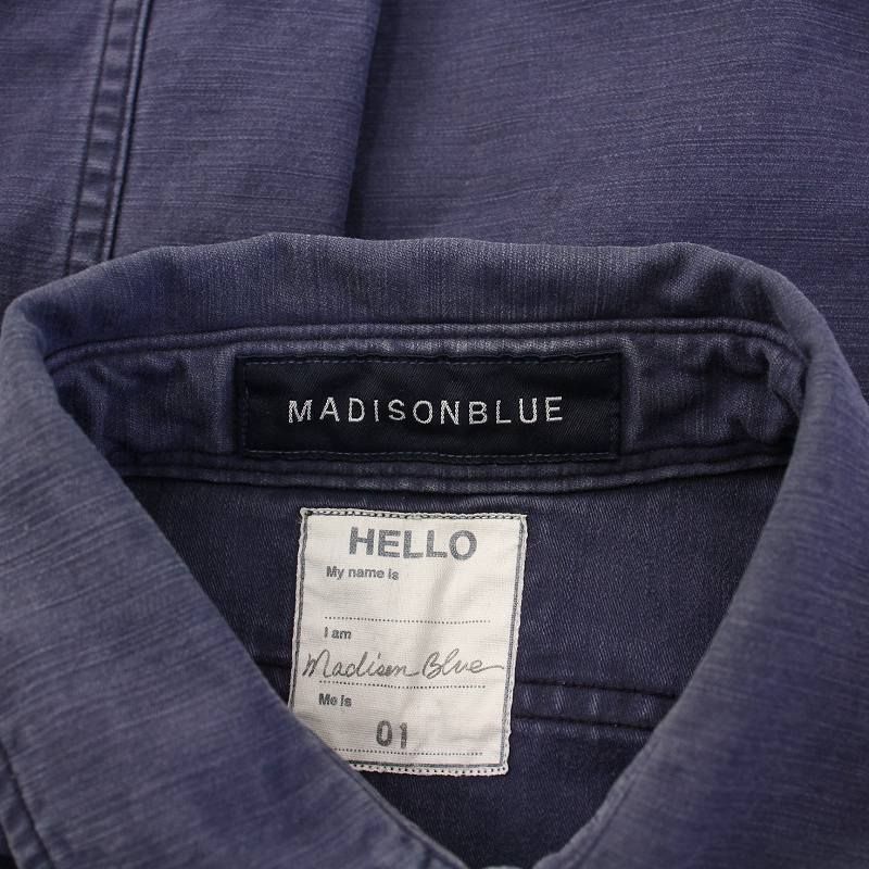 マディソンブルー MADISONBLUE HAMPTON BACK SATIN SHIRT