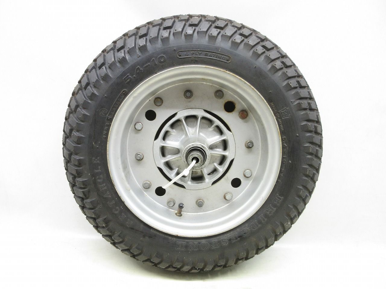 バンバン50 フロントホイール|タイヤ付 タイヤサイズ5.4-10 36F バイク部品 0709S10M-2