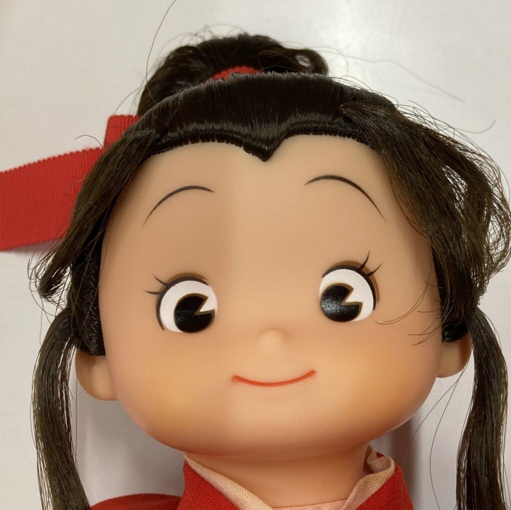 バンダイ あんみつ姫 おてんばあんみつ姫抱き人形 - メルカリ