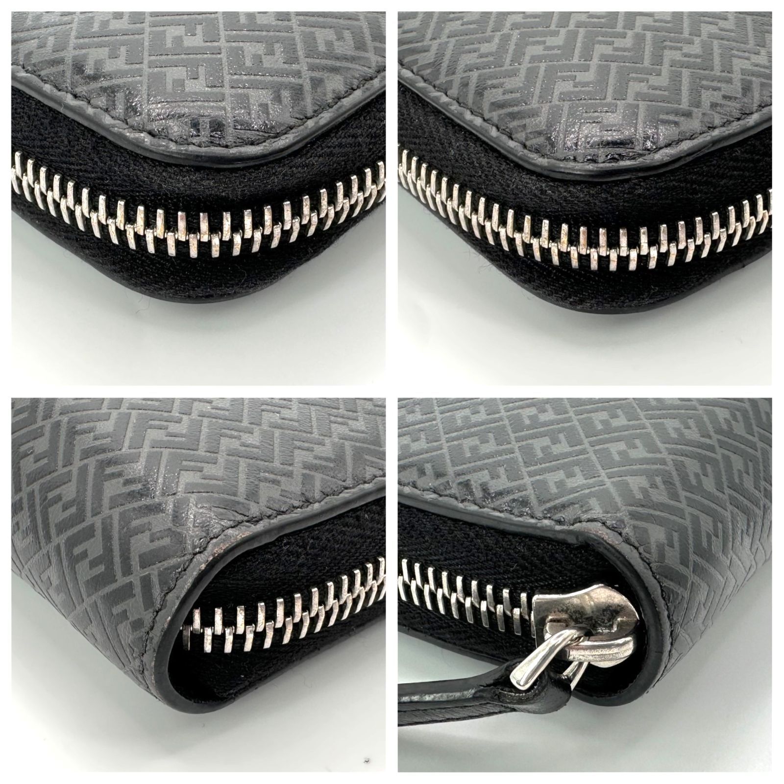 FENDI】フェンディ マイクロFF ラウンドファスナー 7M0210
