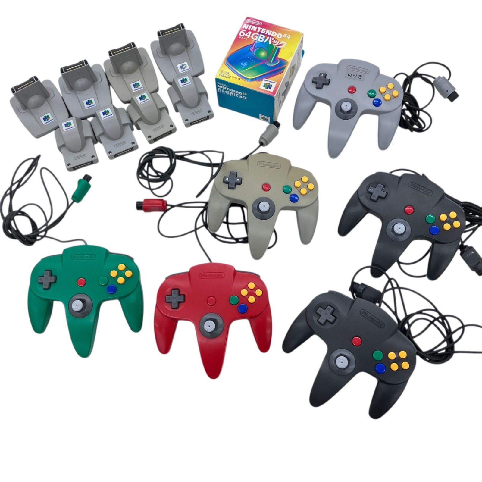 186000 ④現状品 任天堂 Nintendo64 コントローラー・GBパック
