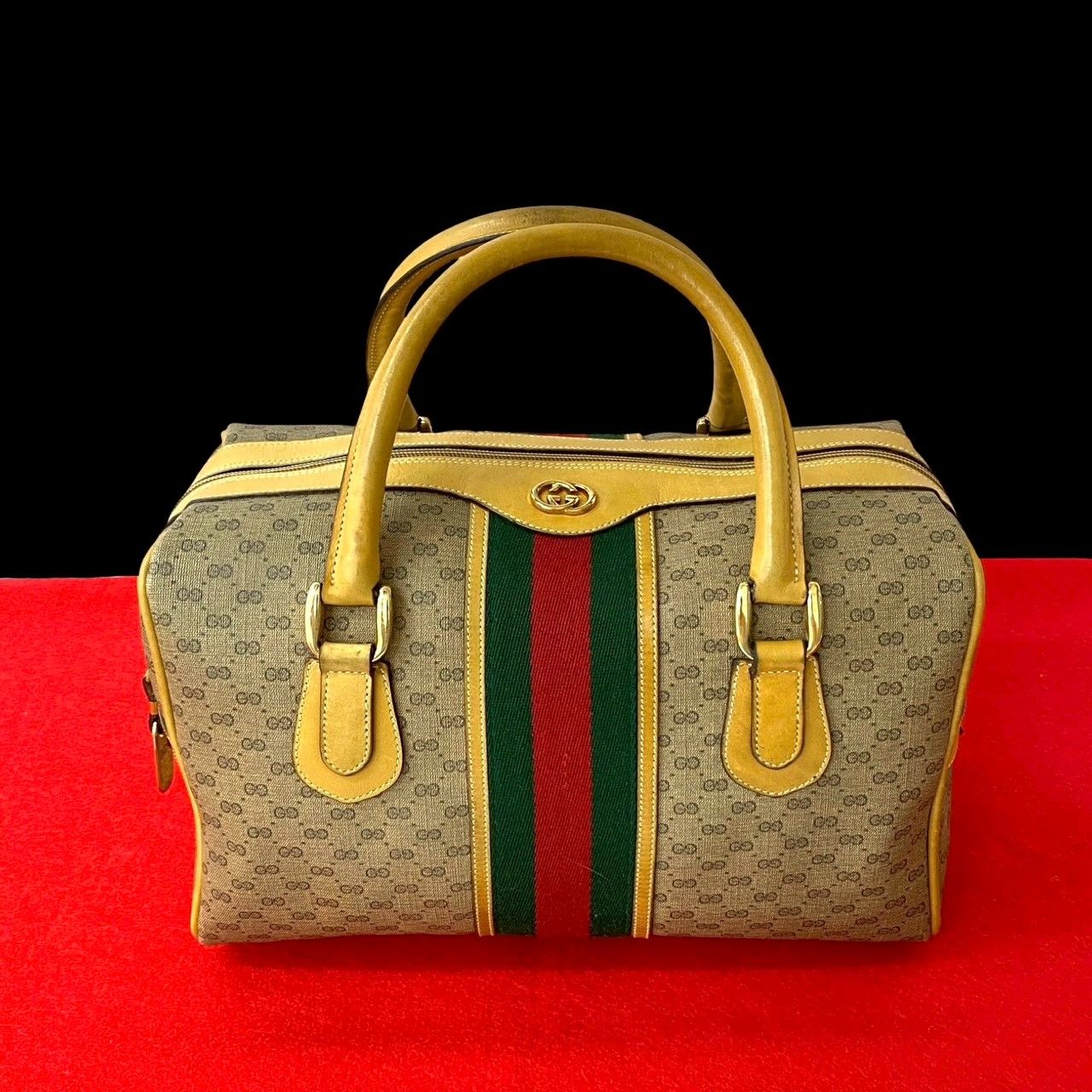 オールドグッチ GG柄 シェリーライン インターロッキングG ミニ GUCCI 