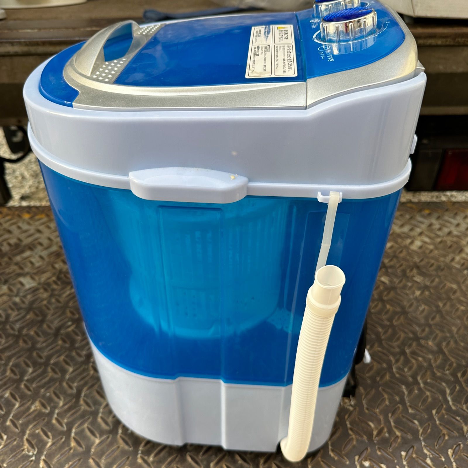 三金商事 LIVZA 水流式 ポータブル洗濯機 ミニ洗濯機 MWM1000 1.8kg 