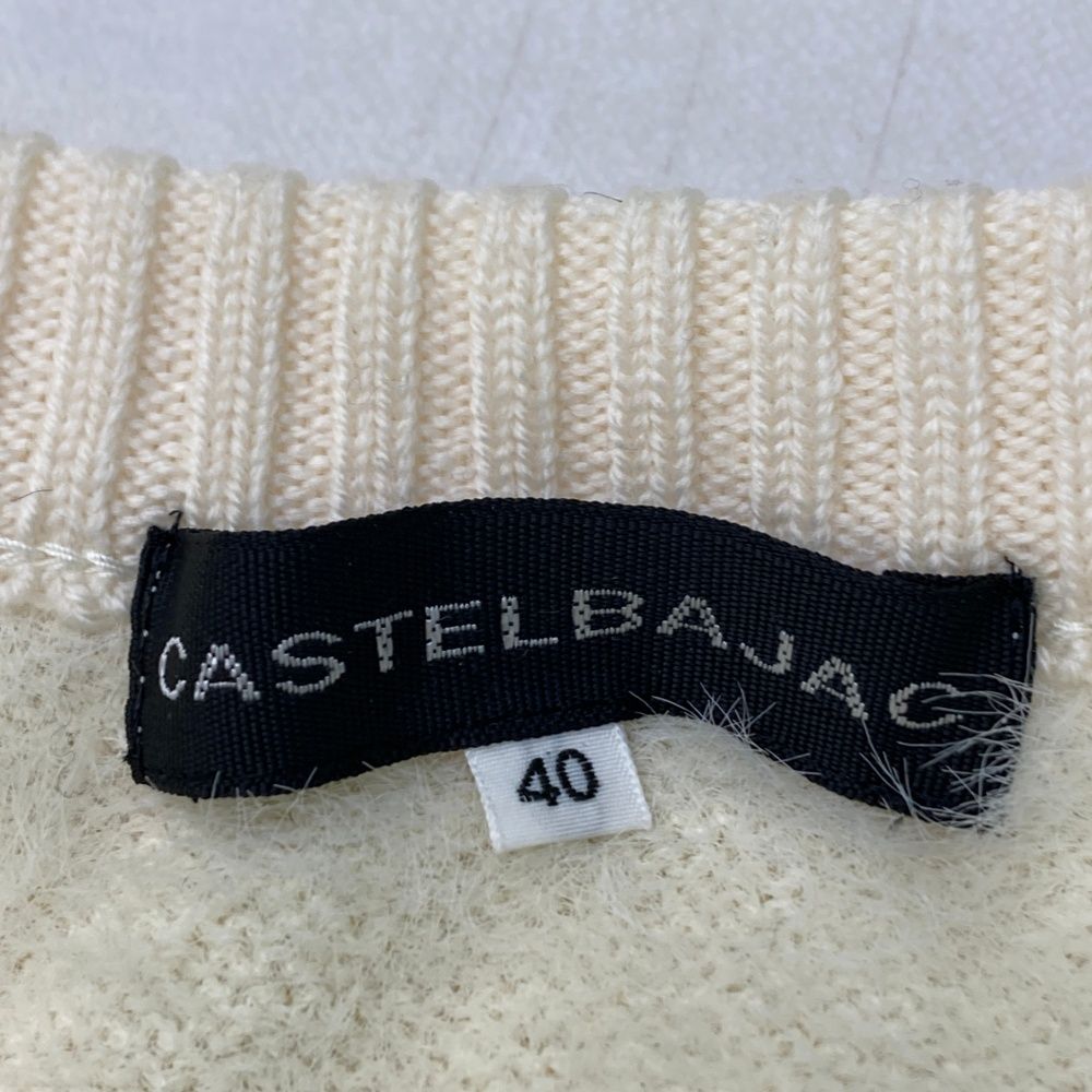 サイズ：40 CASTELBAJAC カステルバジャック ウール混 ニットセーター