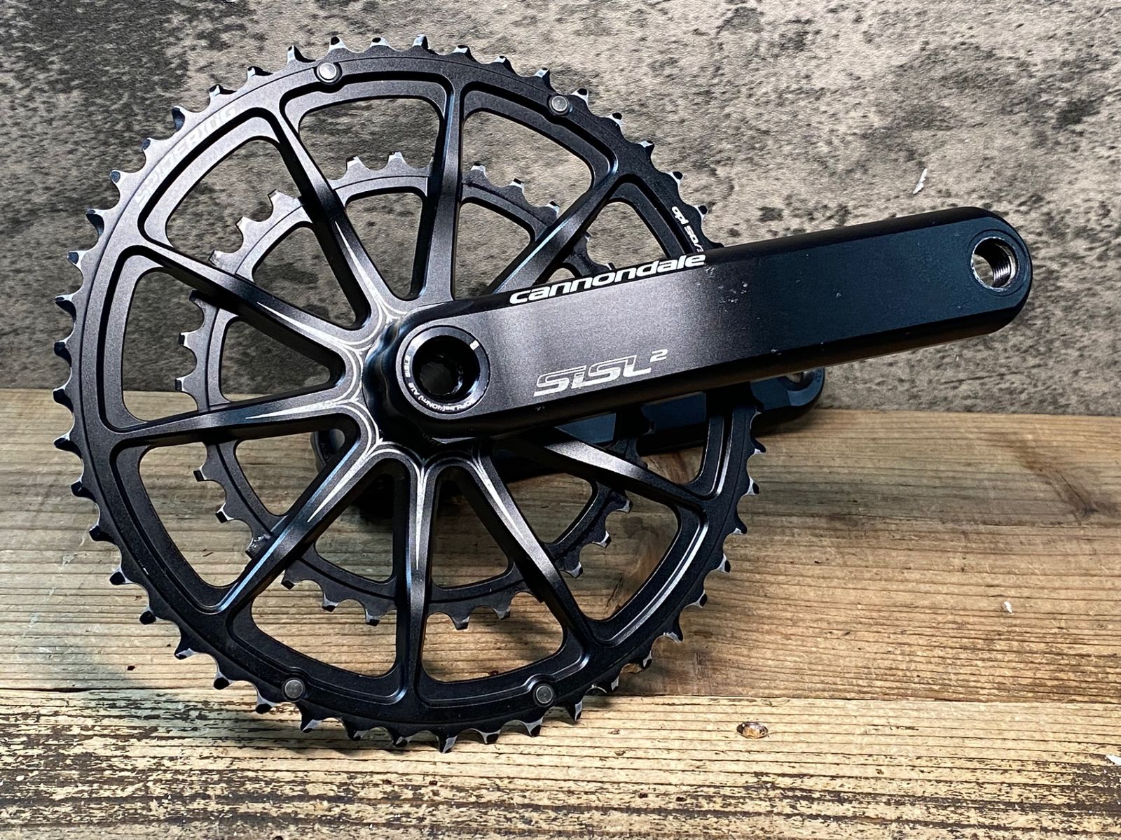 JK558 キャノンデール CANNONDALE HOLLOWGRAM SISL2 クランクセット 172.5mm 50|34T BB30