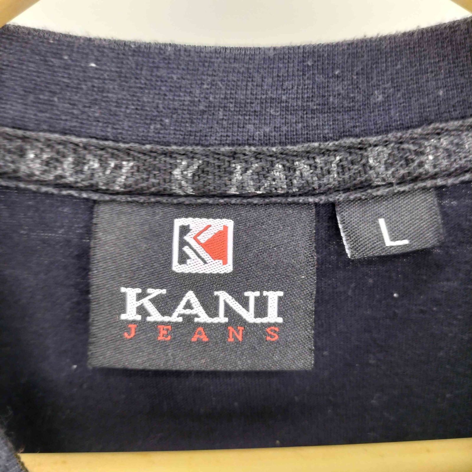 カールカナイ Karl Kani 90-00S JEANS リリック プリント S/S Tシャツ メンズ import：L 