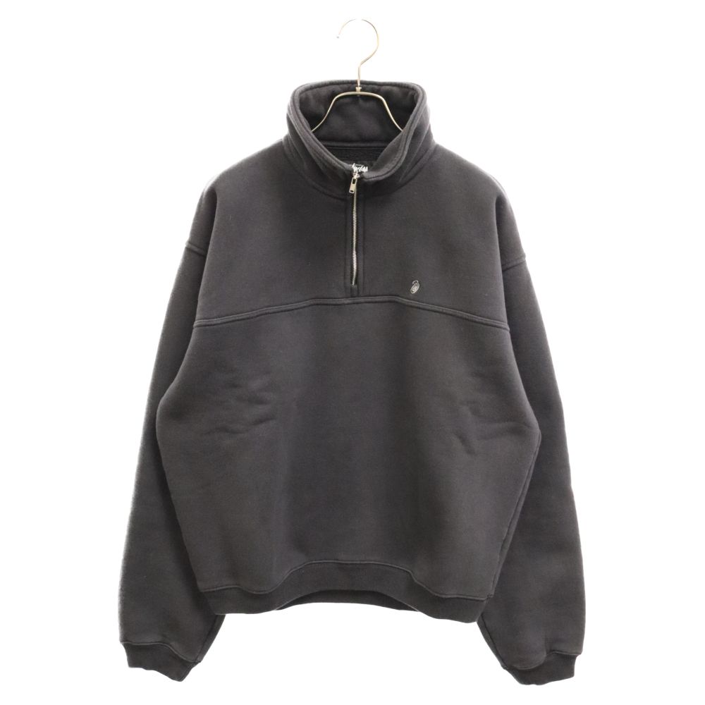 STUSSY (ステューシー) 24SS HALF ZIP MOCK NECK SWEATSHIRT STUSSY (ステューシー) 24SS HALF ZIP MOCK NECK SWEATSHIRT