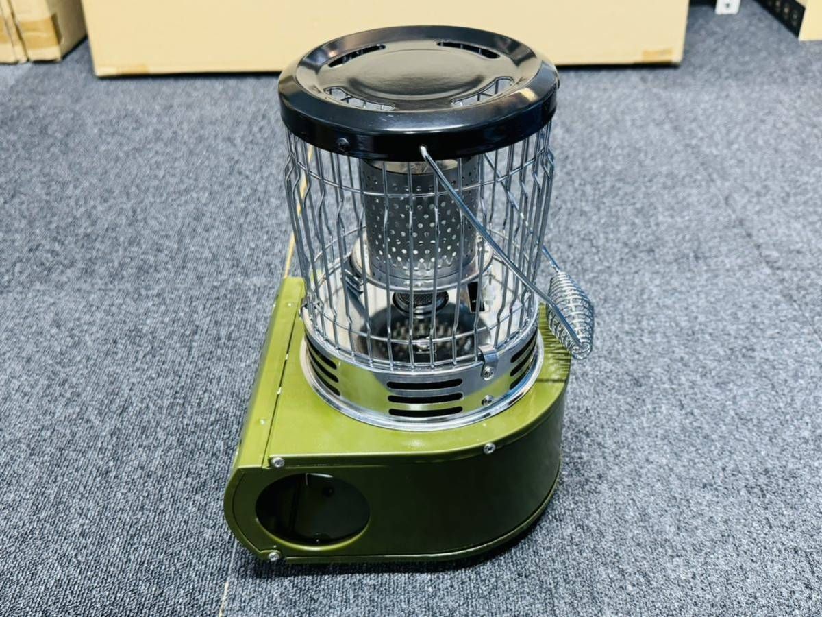 カセットガスストーブ ガスヒーター キャンプ デカ暖 1台3役 水を加熱 