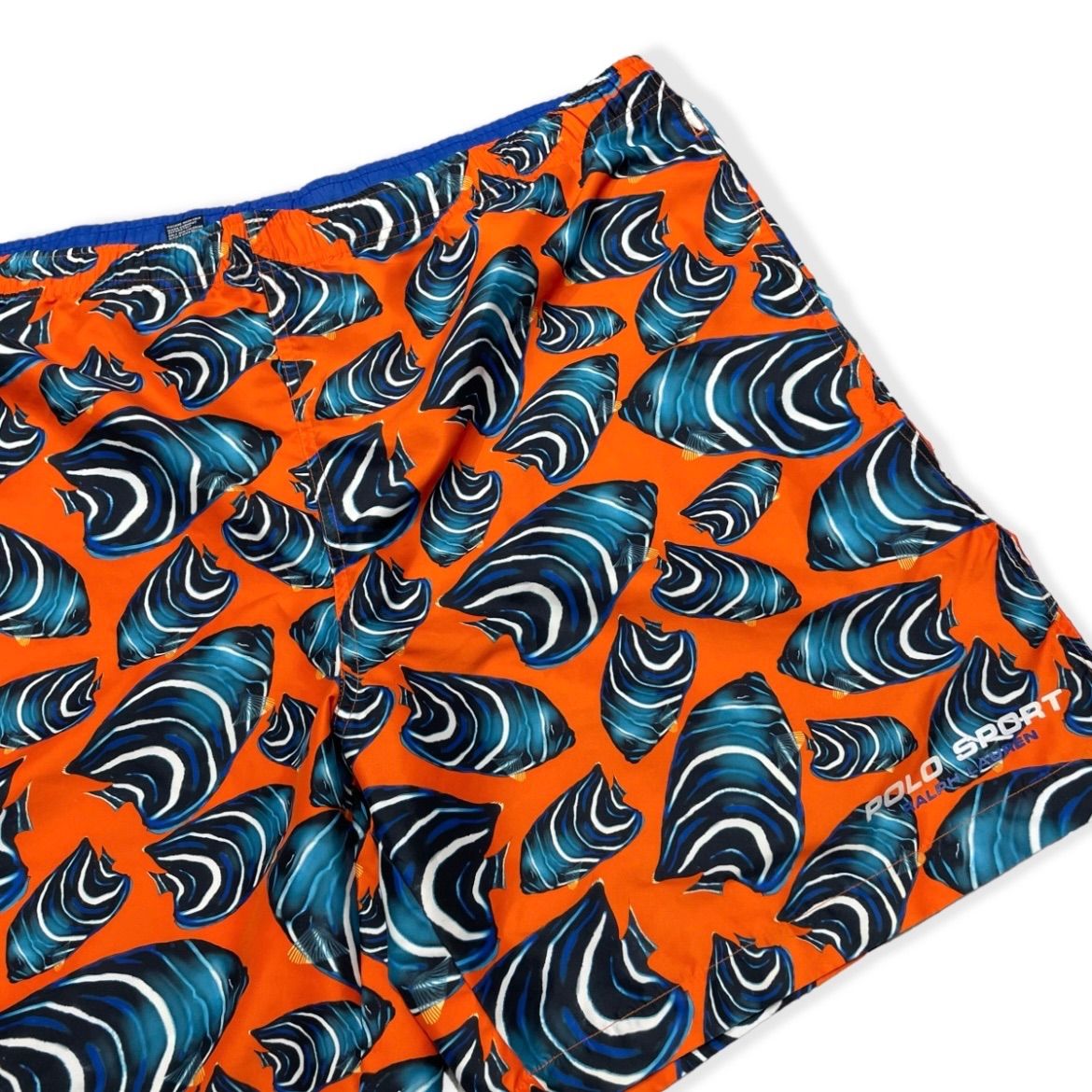 00s Vintage POLO SPORT Fish Print Swim Shorts (XL) ヴィンテージ