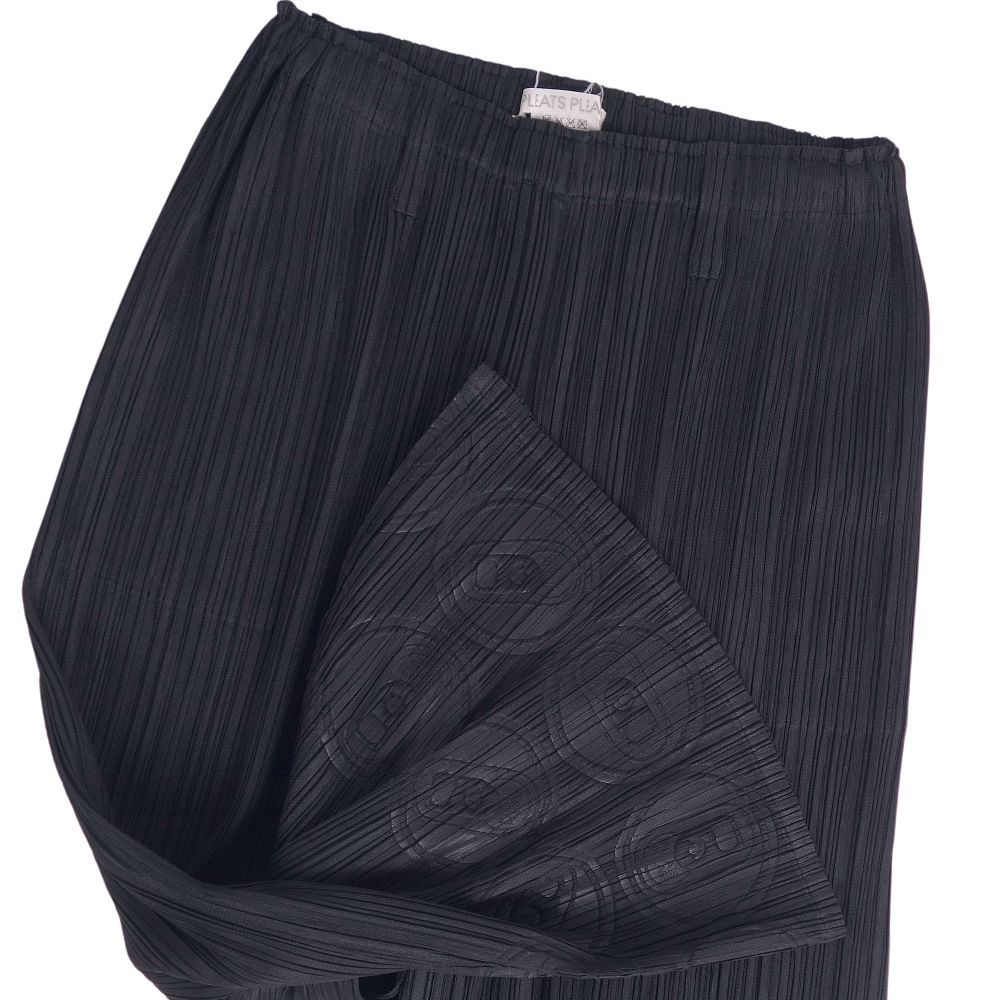 美品 プリーツプリーズ イッセイミヤケ PLEATS PLEASE パンツ ワイド  
