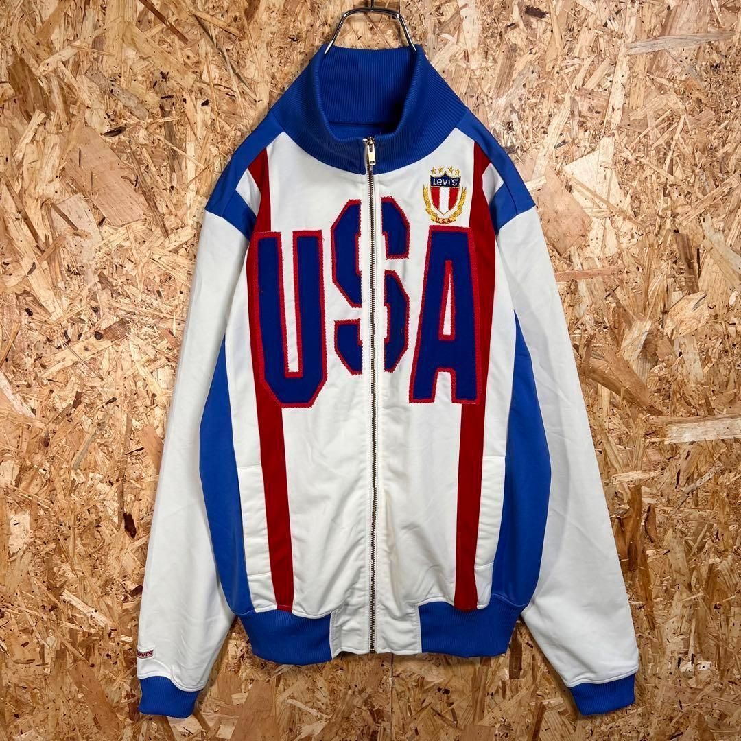 sリーバイスアトランタオリンピック USA代表トラックジャケットジャージ