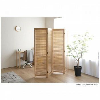 弘益 KOEKI UTILITY 衝立4連 ナチュラル 高さ1720mm JPLB4NA