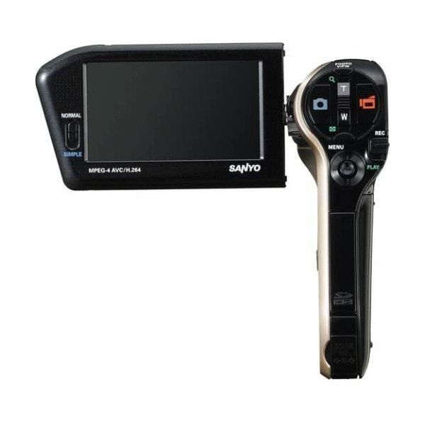 デジタルムービーカメラ　SANYO サンヨー DMX-SH11 ブラック ヨドバシ.com - サンヨー SANYO DMX-SH11(K) [Xacti(ザクティ