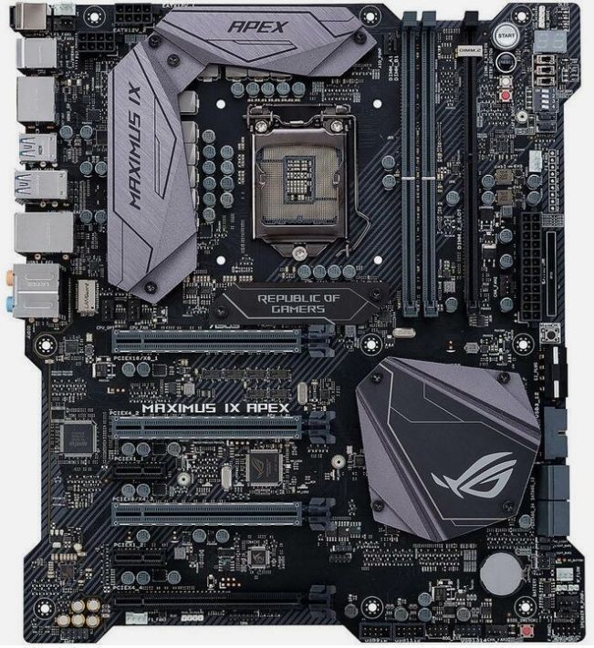 ASUS ROG MAXIMUS IX APEX LGA1151 Intel Z270 DDR4 64GB ASUS ROG MAXIMUS IX APEX LGA1151 Intel Z270 DDR4 64GB